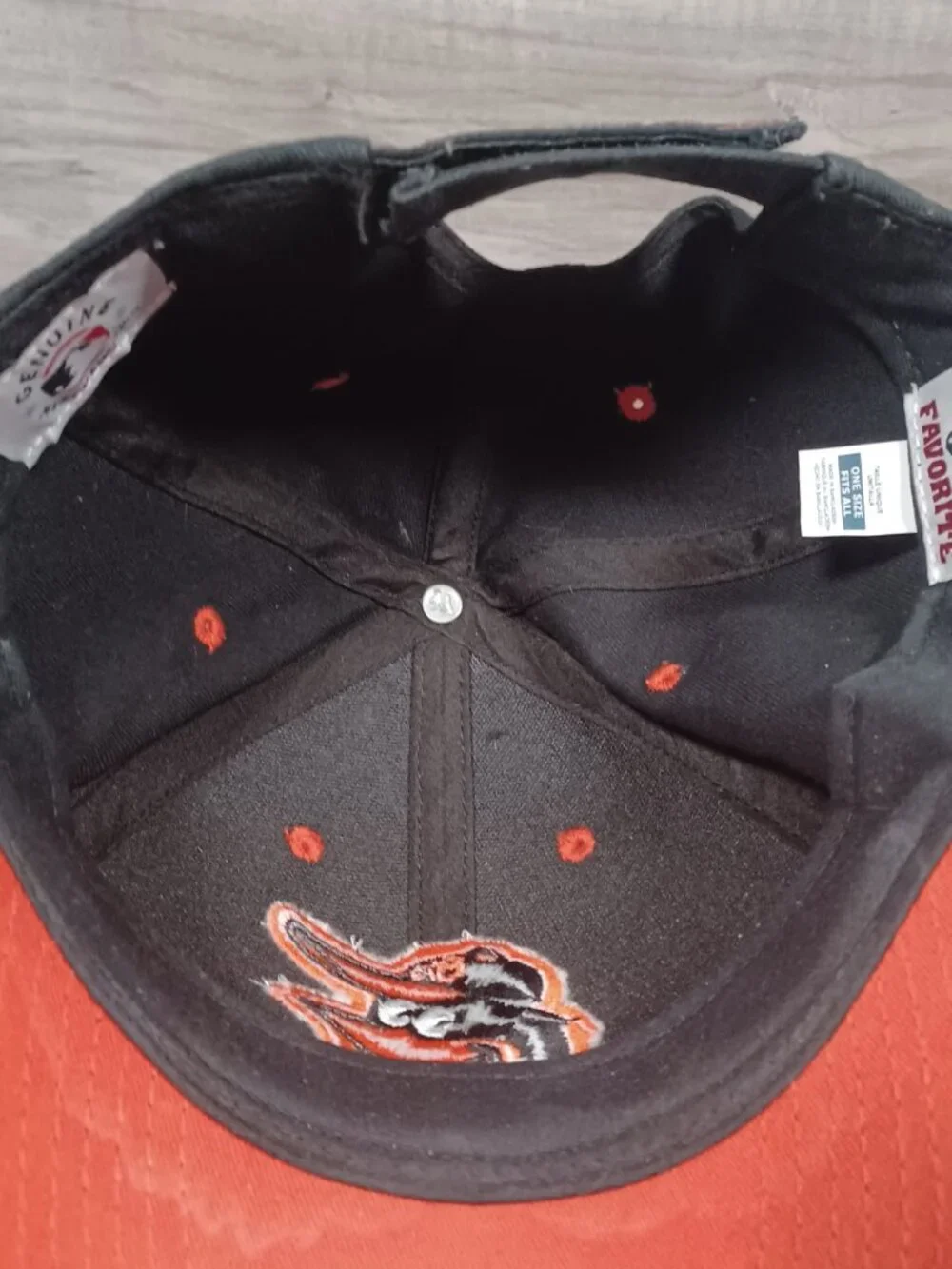 Fan Favorite MLB Baltimore Orioles Adjustable Hook and Loop Unisex Hat